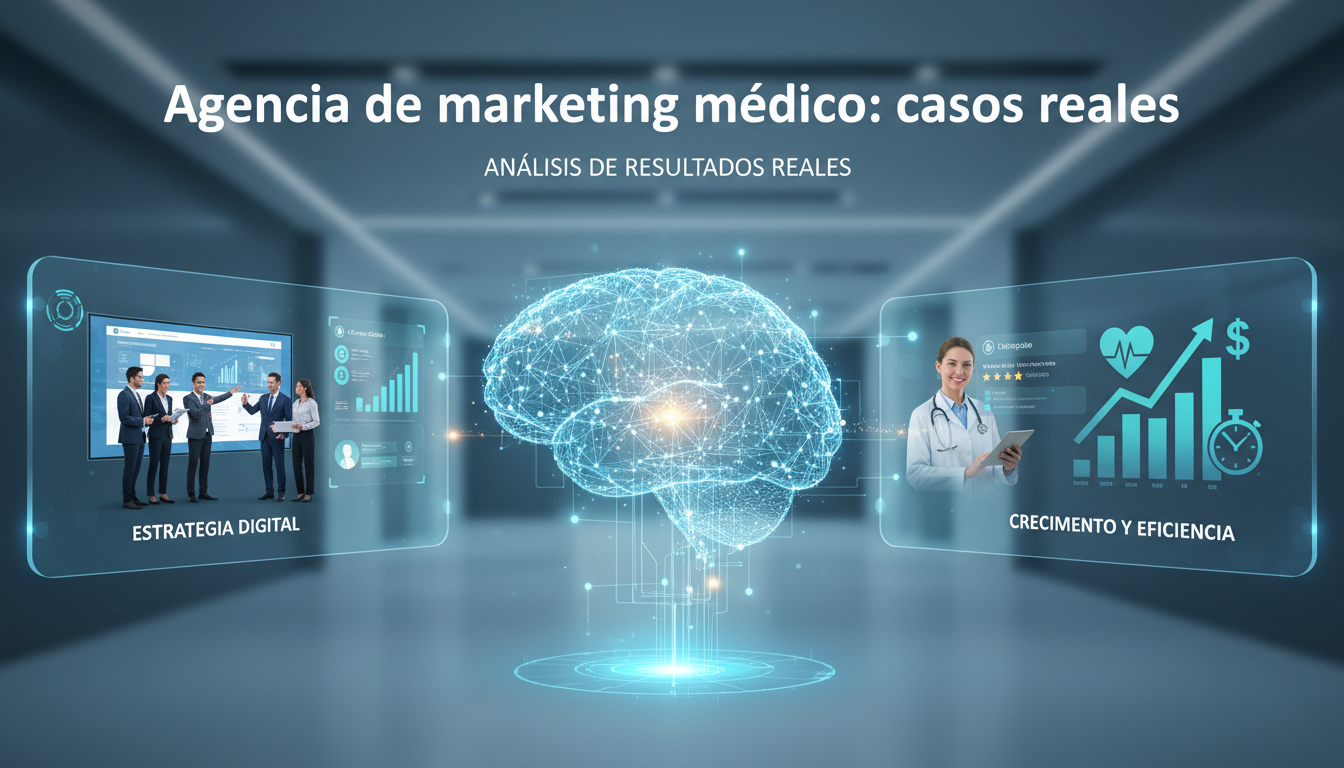 Agencia de marketing médico: casos reales