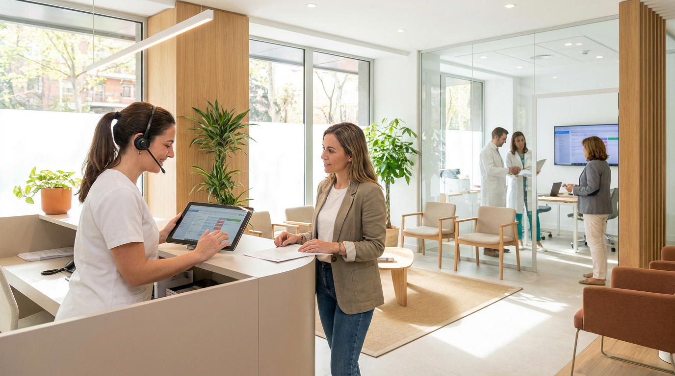 Captar pacientes para clínicas privadas: optimización del proceso de citas