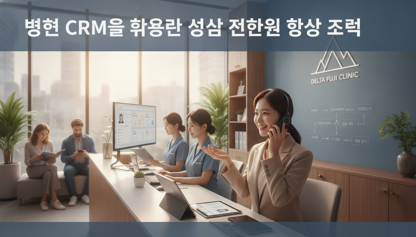 병원 CRM을 활용한 상담 전환율 향상 전략