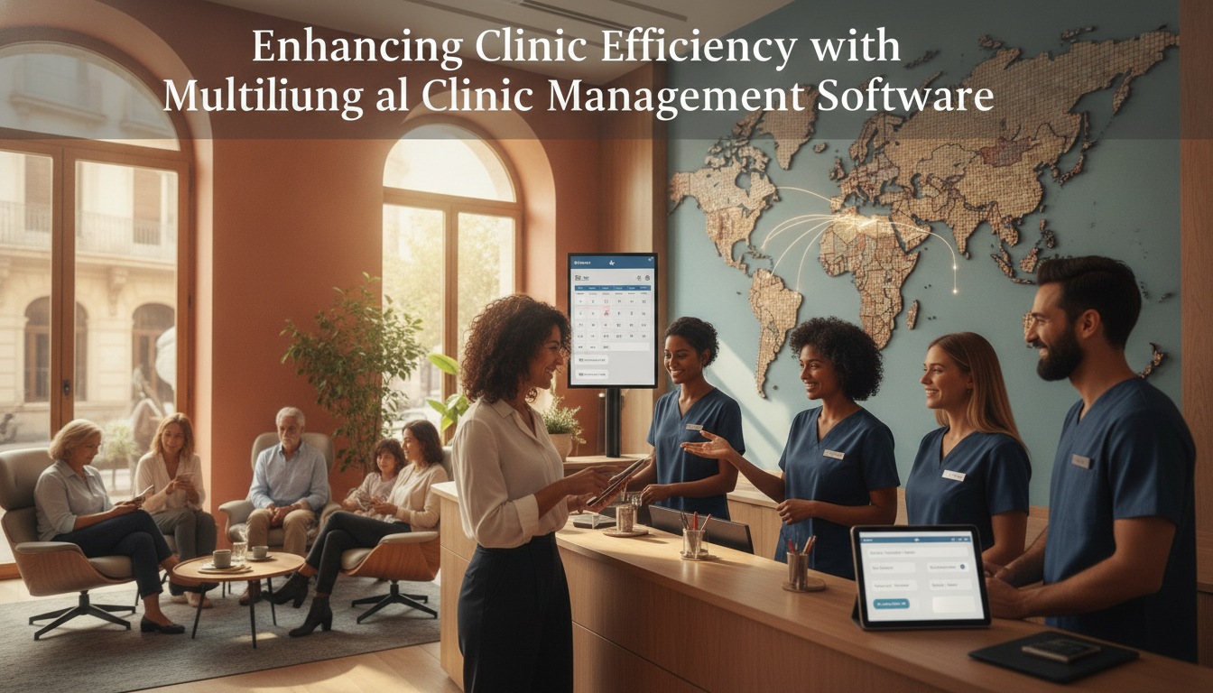Enhancing Clinic Efficiency with Multilingual Clinic Management Software