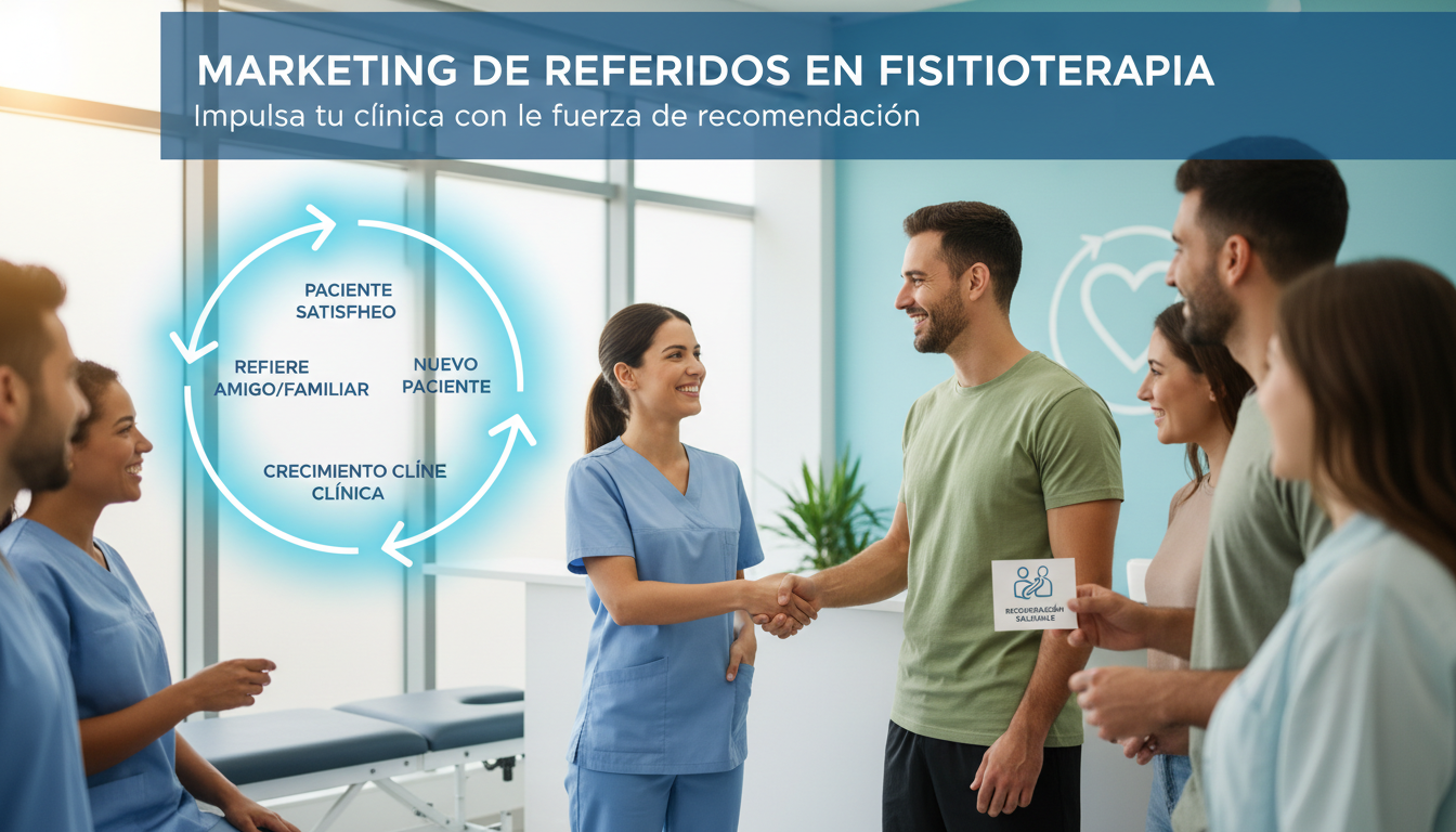 Marketing de referidos en fisioterapia