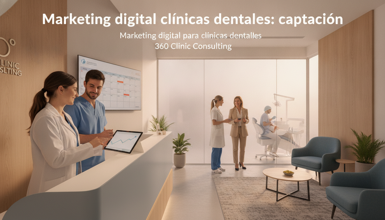 Marketing digital clínicas dentales: captación