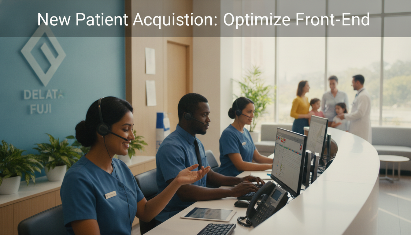New Patient Acquisition: Optimize Front-End