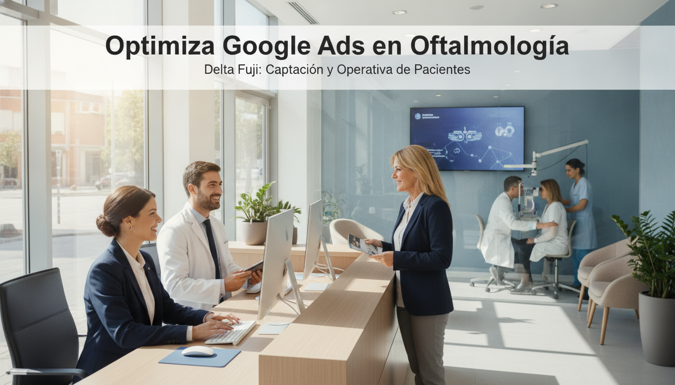 Optimiza Google Ads en Oftalmología
