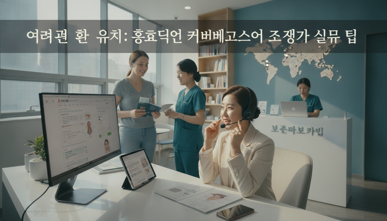 영어권 환자 유치: 효과적인 커뮤니케이션 전략과 실무 팁