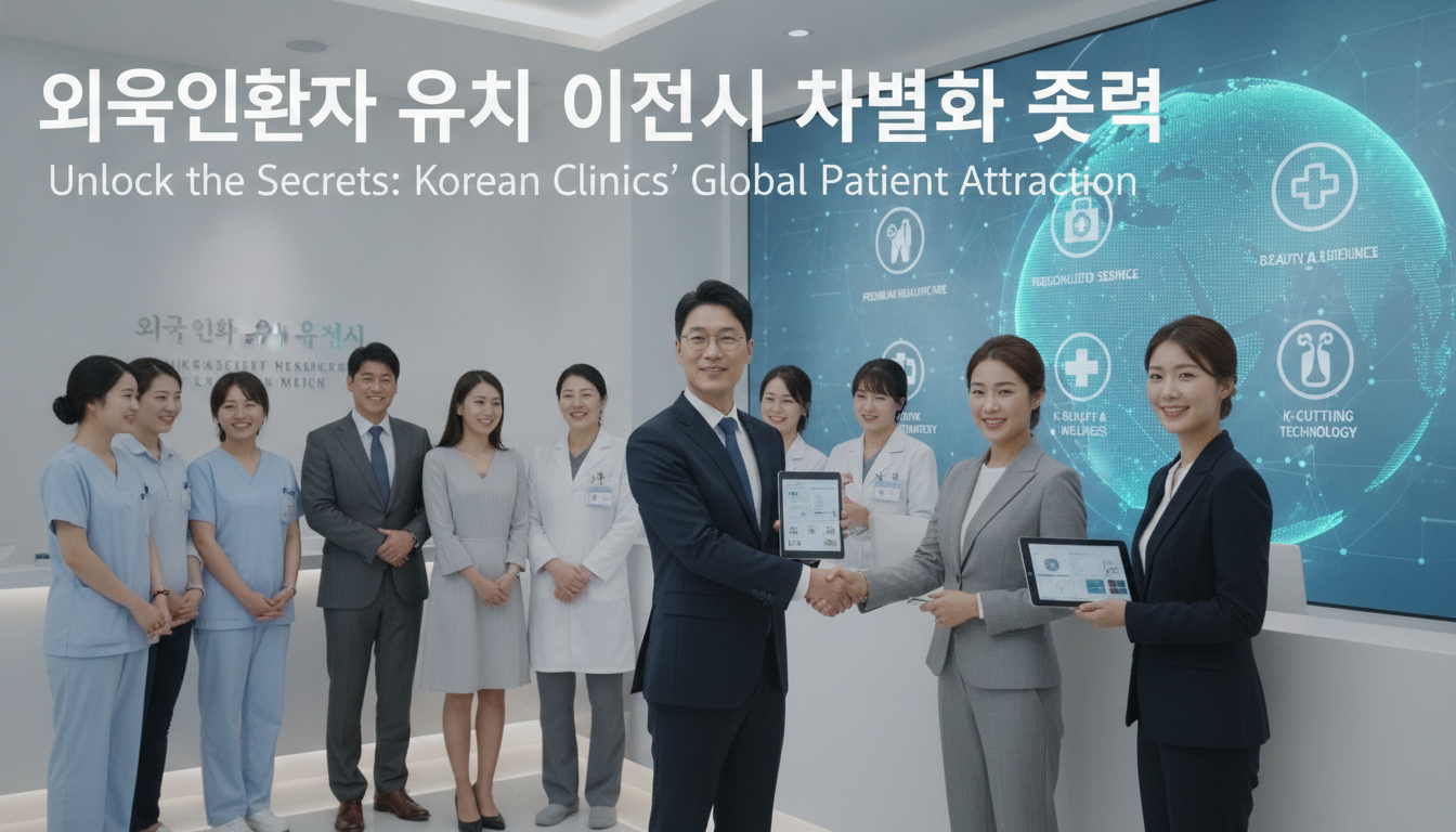 외국인환자 유치 에이전시 차별화 전략
