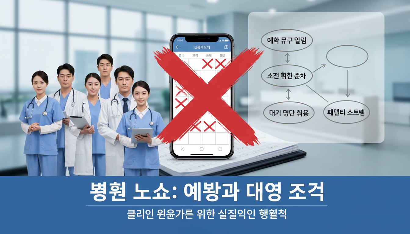 병원 노쇼: 예방과 대응 전략