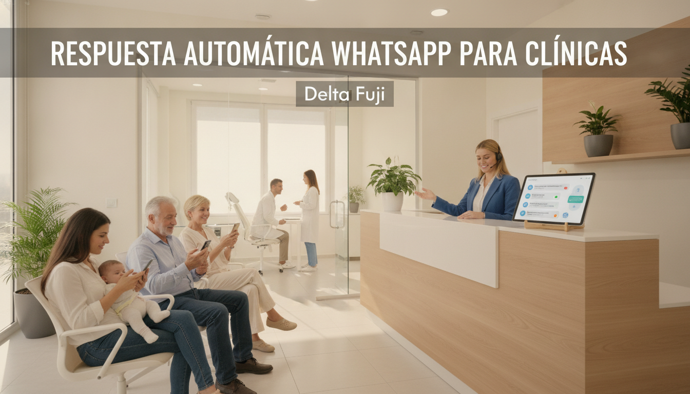 Respuesta automática WhatsApp para clínicas