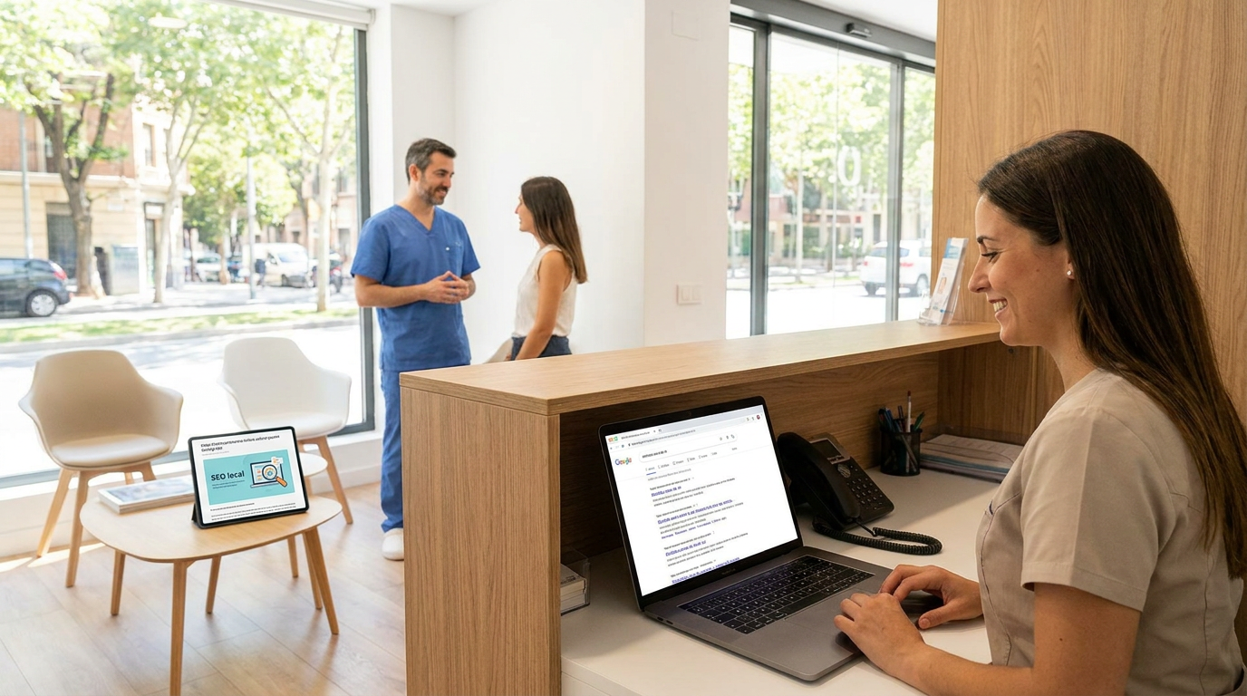 SEO para clínicas dentales: optimización de contenidos para aumentar la visibilidad local