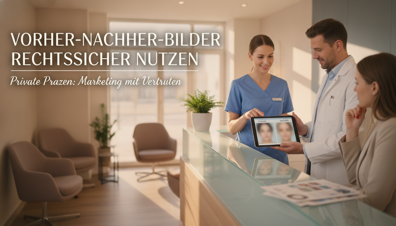 Vorher-Nachher-Bilder rechtssicher nutzen